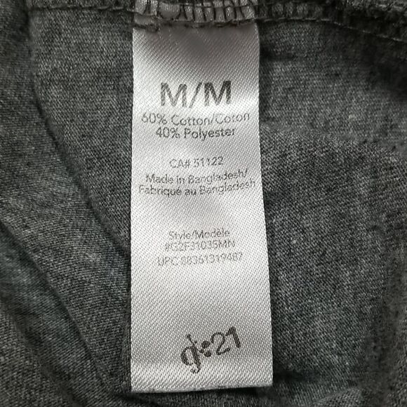 🎁5/$25 G21 New York Graphic Tee Shirt Women's Size Medium Short Sleeve Grey - Picture 4 of 5